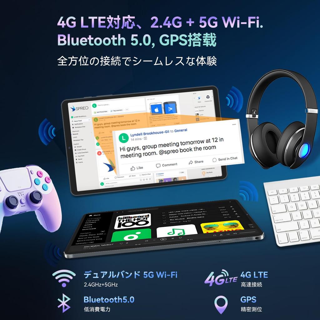 BNCF Android 15 Unisoc 90Hz HD IPS 1340x800 Widevine 4G Split Bpad Mini SE 8-inch Tablet, T7250, 8-Core, 16GB+64GB+1TB Expansion, 8.7" In-Cell