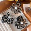 Hair Clamps Diamond Hollow Flower Hair Clip Exquisite Women's Hair Accessory