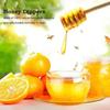 Durable Long Stick Honey Stir High Quality  Bar Mixing Handle Jar Spoon Practical Wood Dipper Honey Kitchen Accessories 20pcs