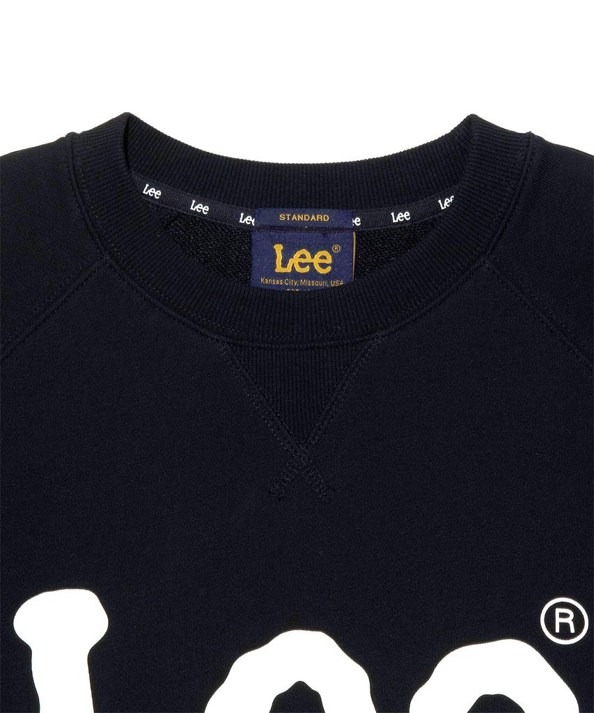LEE Big Twitch Short Sleeve Sweatshirt Black