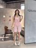 Women's Modal High-Waisted Lace-Up Summer Pajama Shorts