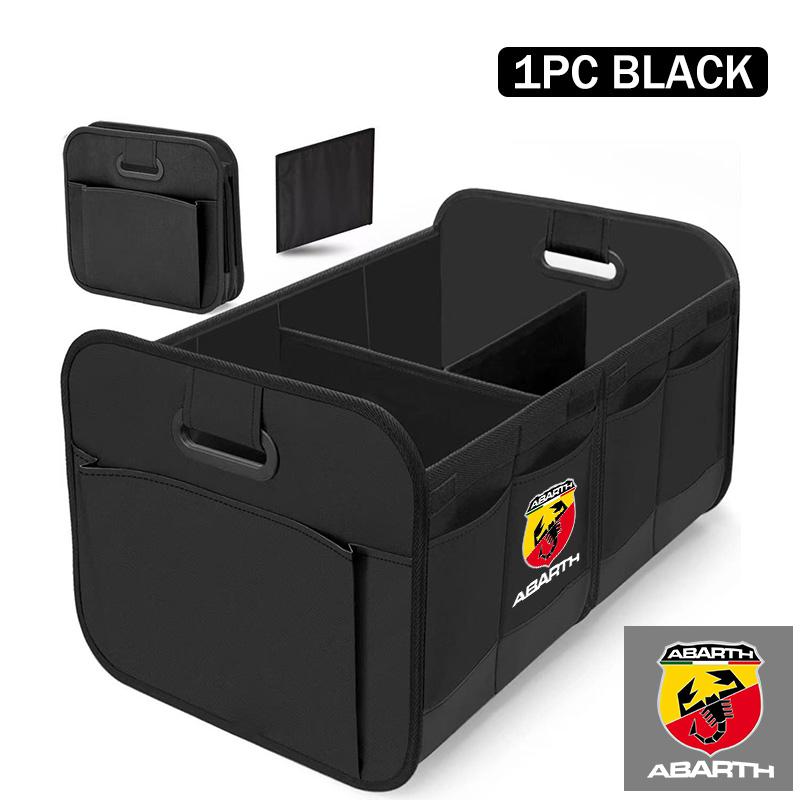Foldable Trunk Storage Box Waterproof Oxford Cloth O Large-Capacity Organizer Bag For Abarth FIAT 500 Tipo FR Panda Argo Freemont