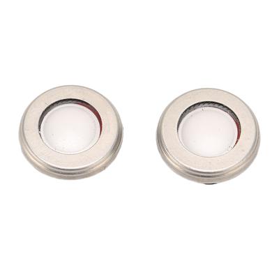 2 Stück 10mm Kopfhörer Lautsprecher Treiber Professionelle PU LCP Membran Starker Bass DIY Ersatz