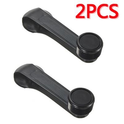 2Pcs Νέο Παράθυρο Λαβή μανιβέλας Μαύρο Για Honda Civic DX EX GX HX LX-Coupe 2 4 Door