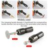 Universal Adapter for 5/8-11 Thread Angled Grinders Converting Tool Straight Grinders Featuring 3mm 6mm Collets in Carbon Steel
