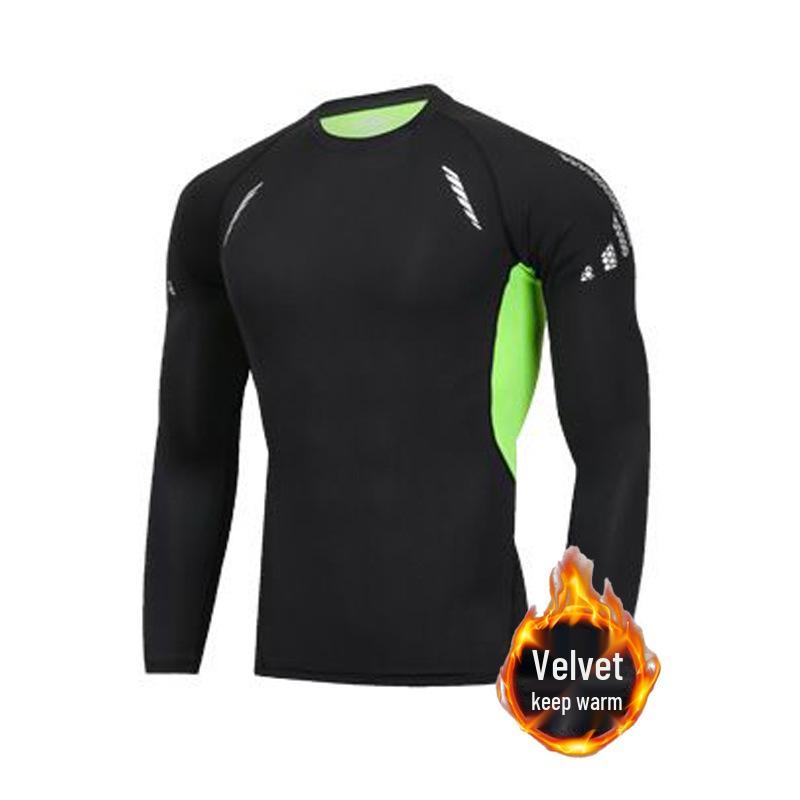 Autumn & Winter Quick-Dry Long-Sleeve Tights for Running & Fitness