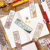 60 STÜCKE Vereinfachte Bibel Lesezeichen Notizbuch Student Scrapbook Stoßstange Wasser DIY Kunst Dekoration Lese Buch Karten Lesezeichen