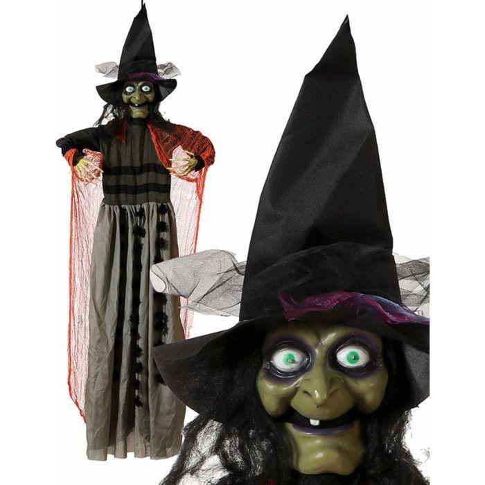 Décoration de fête - BigBuy Home - Sorcière Halloween - 183 x 120 cm - Multicolore - Mixte
