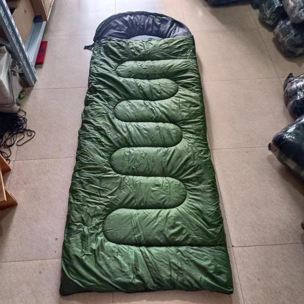 Vier-Jahreszeiten Erwachsenen-Schlafsack: Dick, Kältefest, Perfekt für Outdoor-Wintercamping