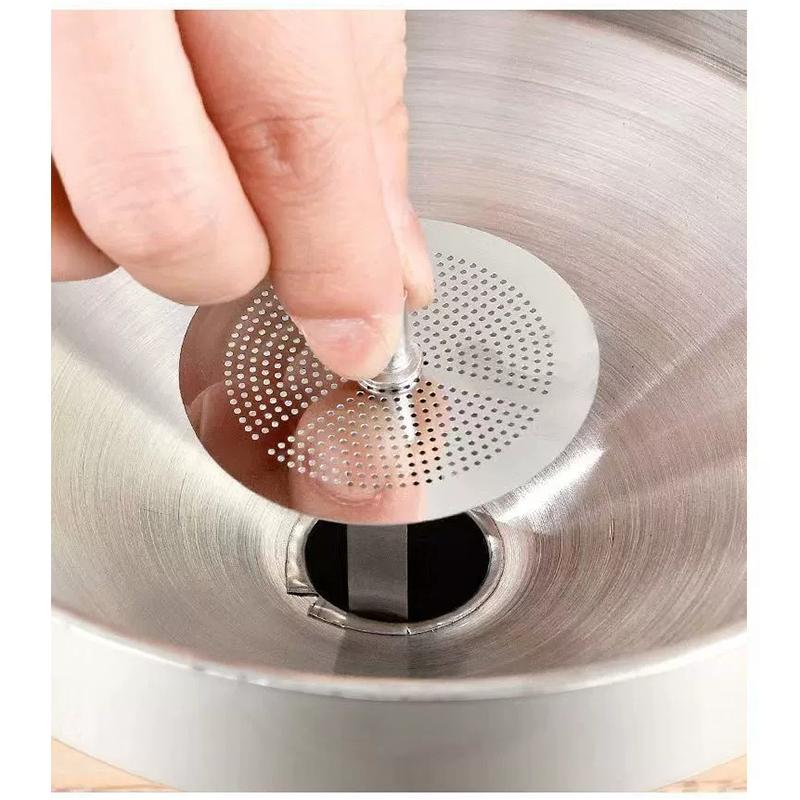 304 Stainless Steel Funnel Filter Set Rust Resistant Food Grade Wide Mouth for Kitchen Canning Liquid Transfer Home Baking Use