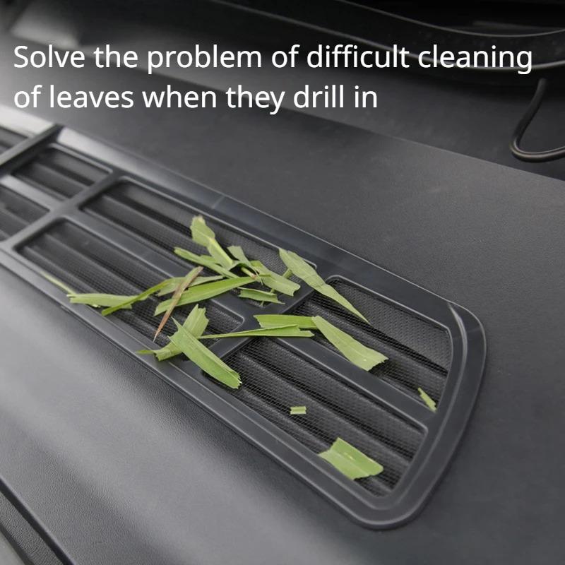 Insect-proof Net for Tesla Model Y Front Trunk Air-conditioning Cover Intake Grille Clean Air Inlet Protective Accessories 2024