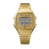 Casio Vintage Digital Smartphone Link Gold Tone Stainless Steel Quartz ABL-100WEG-9A Unisex Watch