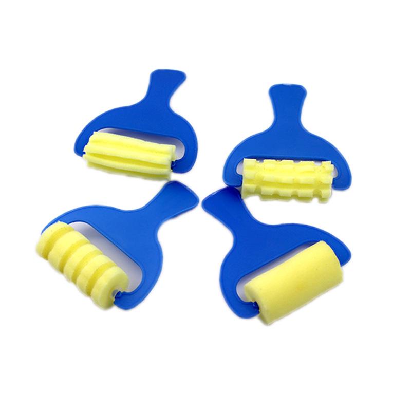 Children's Painting Tools: Sponge Roller, Stamps, and Brushes for Graffiti and Pigment Art