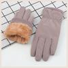 Winter Waterproof Women Gloves Touchscreen Internal Plush Keep Warm Skin-friendly Windproof Female Outdoor Gloves