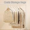 Hanging Design Clothes Organizer Clear Vacuum Seal Bag New Vacuum Storage Bags  Bedroom Use