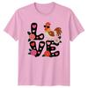 Love TShirt Chicken RoUnisexce Valentines Day Gift For Him And Her