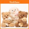 Plush Teddy Bear And Bunny Toy Set With Soft Short Plush For Kids Gift