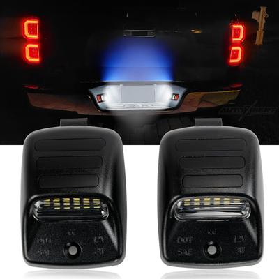 Červená OLED neonová trubice Pure White SMD LED Osvětlení SPZ pro Toyota Tacoma 2005-2015 Tundra 2000-2013 Pickup