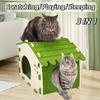 Wear-resistant Cat House Felt Material Cat Cave Fun Cats Bed  Indoors Cat Scratching/Sleeping