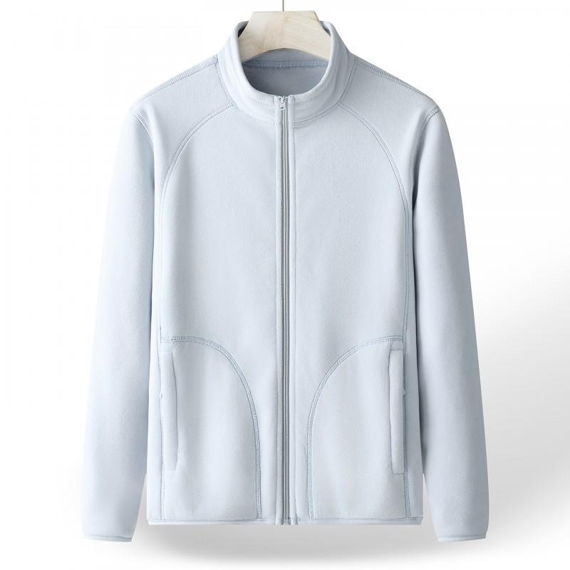 Warm Fleece Inner Layer Jacket Women Men Outdoor Hiking Running Cycling Fall Winter Wear