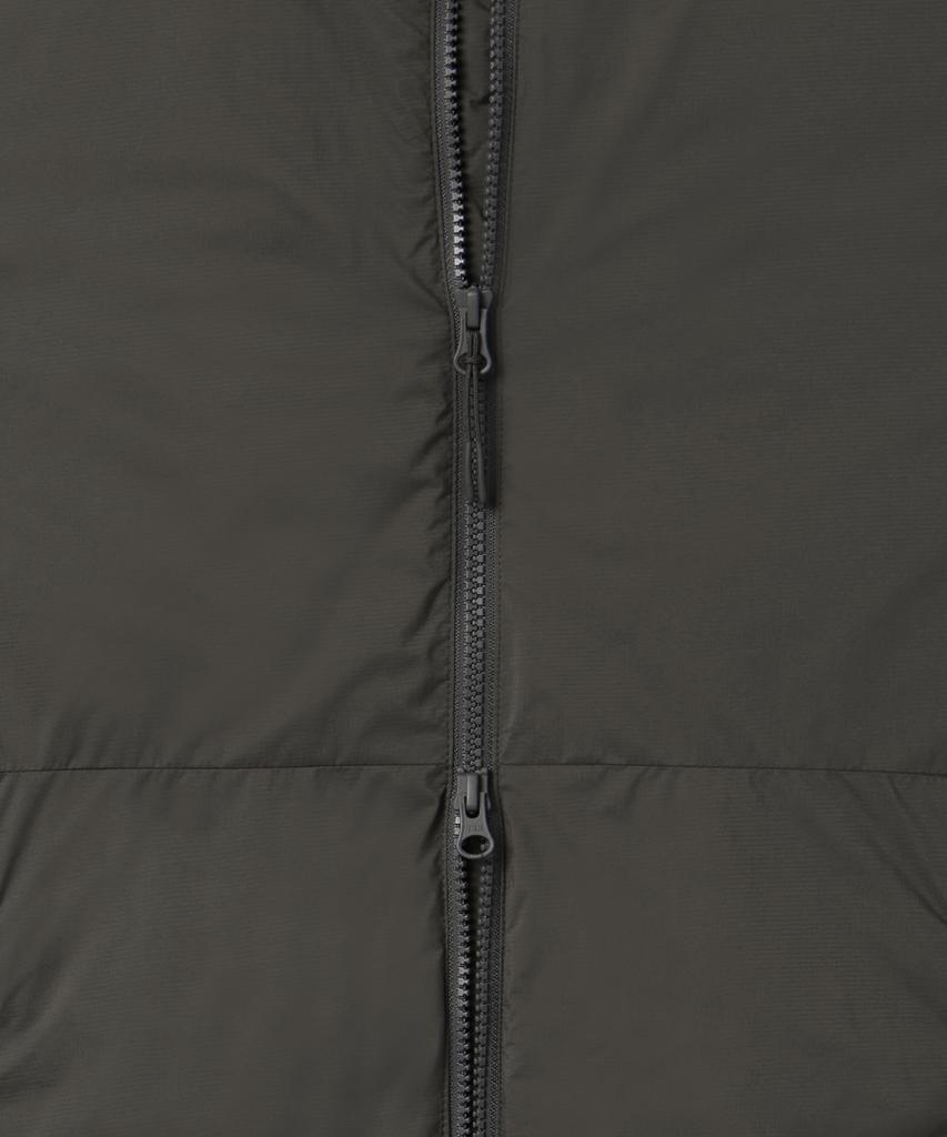 Musinsa Standard Oversized High-Neck All-Round Padded Jacket [Khaki Gray]