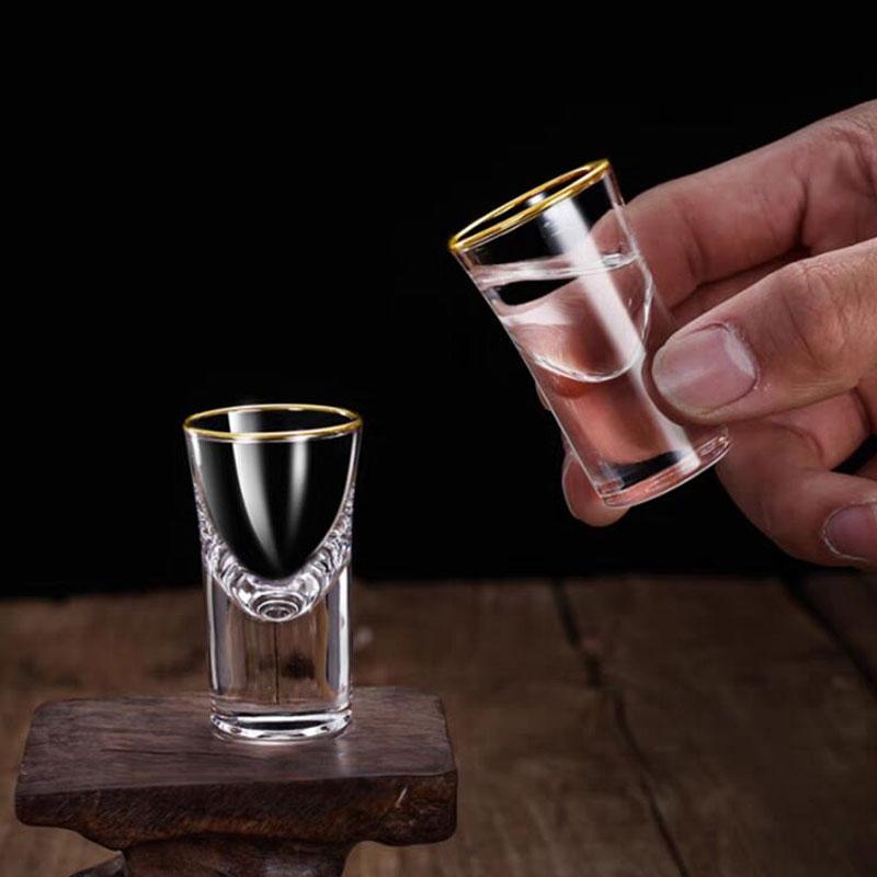 6pcs Decanter Wine Dispenser and Glass Whiskey Decanter 10ml/25ml Shot Glass Spirits Cup Bar Classic Small Wine Christmas Gift