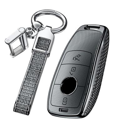 [TECART] Mercedes Exclusive Key Case, Key Cover, Key Holder, Smart Key Case, Compatible with