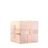 Large Beechwood Square Luban Lock Toy: Early Education Intellectual Mortise-Tenon Puzzle with Picture Label