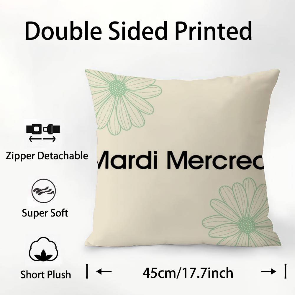 

Luxury M-MiuS M-mius Pillow Case Plush Fabric Soft Double Sided Print Sofa Cushion Cover Throw Pillow Covers 12x12Inch