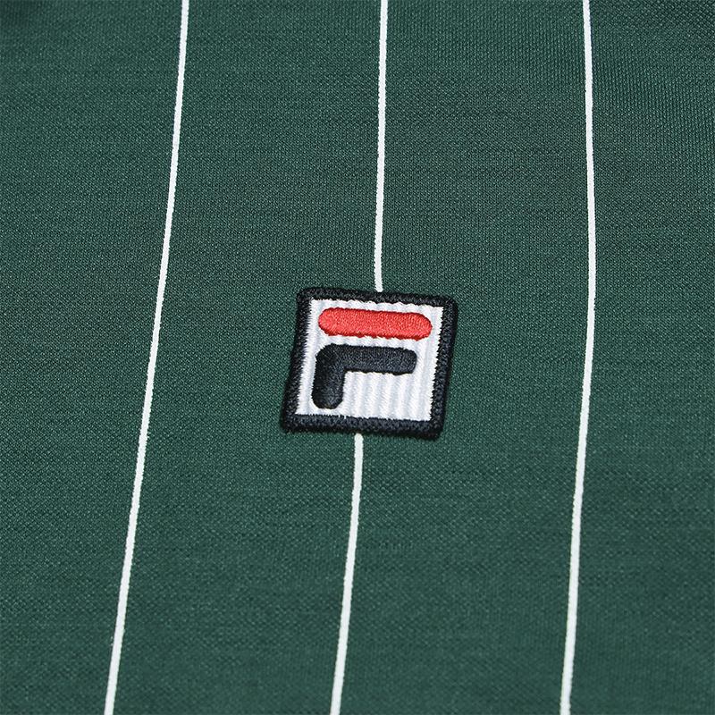 Fila Heritage Knitted Cool Feel Pullover Short Sleeve Dress Women Dresses F51W638303F-GN