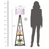 Furniture Printed Floor Lamp with 3 Shelves
