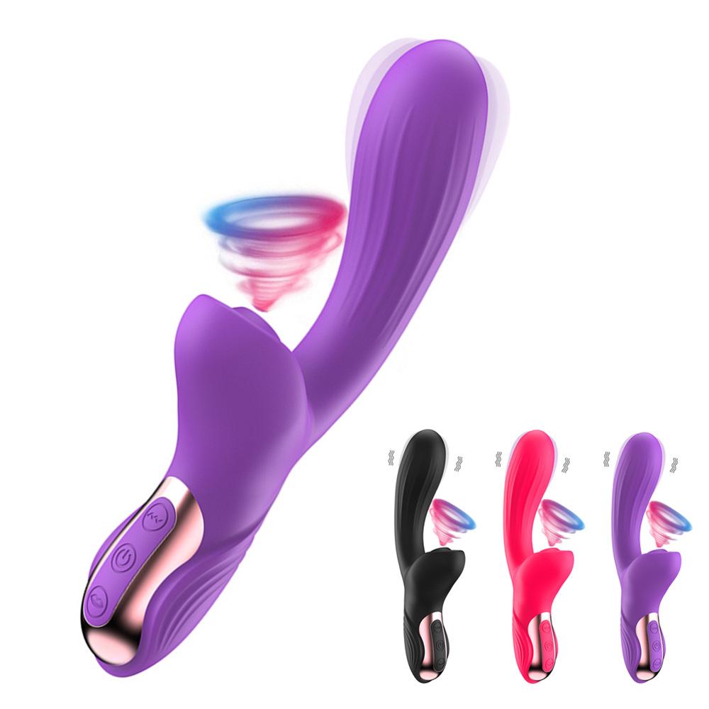 Charging Sucking Vibrator Female G-Spot Masturbation Massage AV Vibrator Adult Products