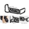 Leofoto Plate for LUMIX Machined from Quick Release Compatible LPP-S1RII L-Shaped S1RII/S1II/S1IIE, Arca-Swiss Compatible, 6061-T6 Aluminum,