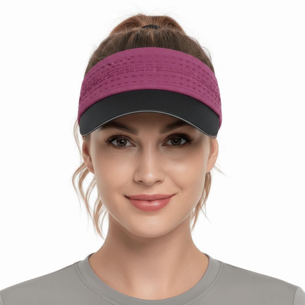 Sweat-absorbing Sports Cap Multicolor UV Protection Cap Sunshade Sun Visor Sports Activities