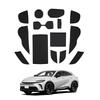 SHAOHAO Novos Tapetes de Borracha para Toyota Crown Sport 16ª Geração Dedicados ao Crown Sport AZSH36W Tapetes de Borracha para Interior Ruído Fácil de Arranhar Redução de Ruído