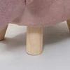 Animal Footstools Multipurpose Cute Cartoon Animal Small Bench for Home Kindergarten Pink