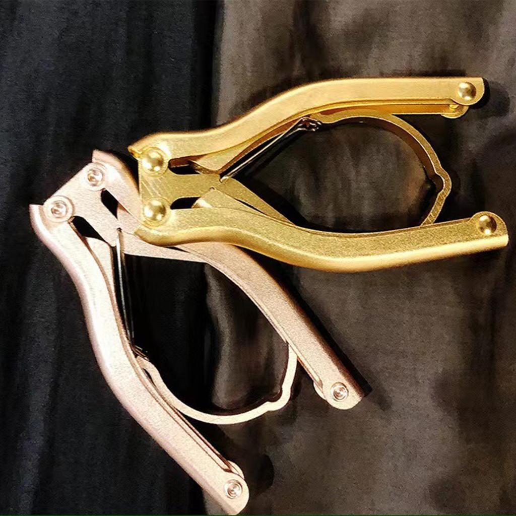 Household Aluminum Alloy Hangers Space Saving Folding Laundry Hanger for Hanging Shirts T-Shirts Blouses