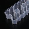 1/3Pcs 24 Slots 3Ml Vial Storage Case Stackable Plastic Microtube Storage Box Clear Freezer Tube Box Refrigerator Organizer