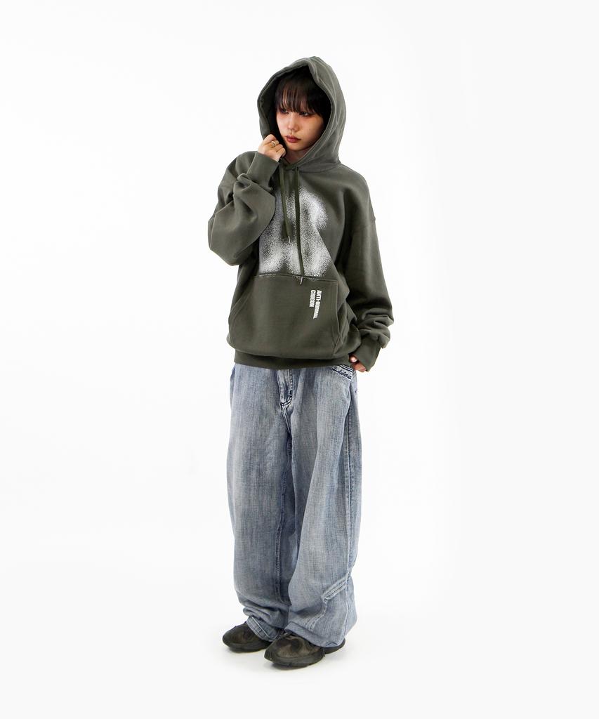 Effect Graphics Hoodie Khaki