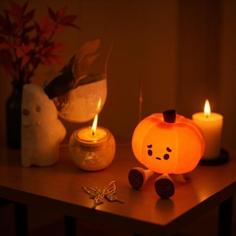Silicone Pat Light: Holiday Party Table Lamp & Nightlight Ornament