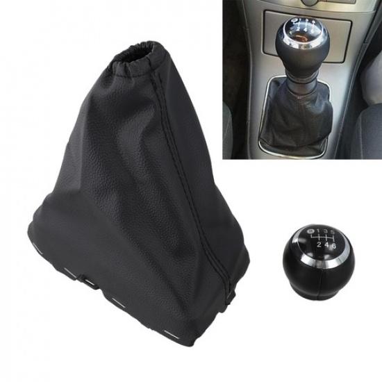 Dust Protection Premium Leather 6 Speed Gear Shift Control For Toyotas