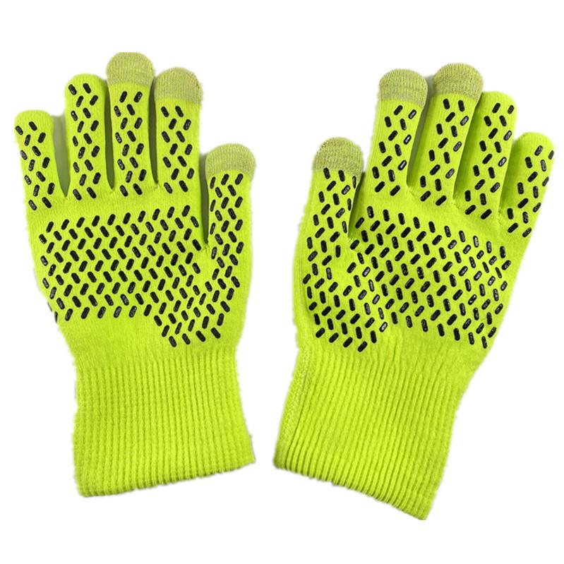 

Winter Waterproof Thermal Gloves - Thick, Warm, Anti-freeze, Anti-slip, Touchscreen-Compatible; Ideal for Outdoor Work and Fishing. L (22-23 CM)