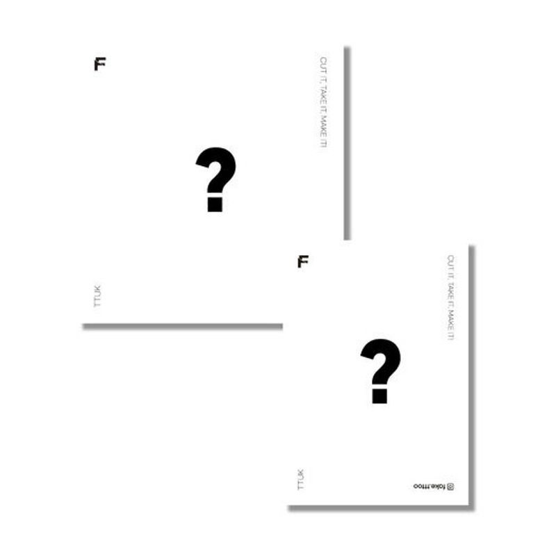 FAKE.TTT TTUK DIY Tattoo Sticker Set Purple Clock Tattoo Sticker