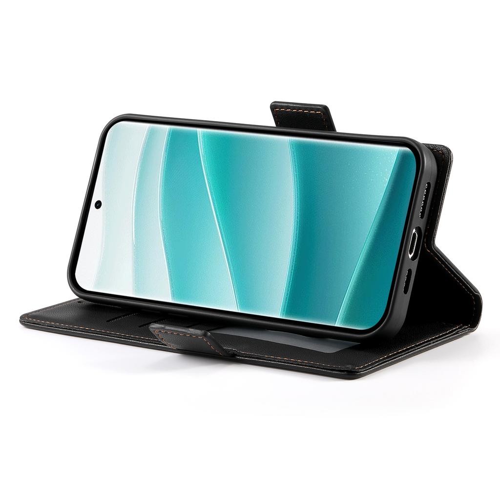 DF-010 For Xiaomi Redmi Note 14 Pro 5G/Poco X7 5G Stand Case PU Leather Wallet Phone Cover