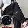 Womens Loose Fit Jogger Pants With Elastic Cuffs Lightweight Casual Trousers Fall Winter