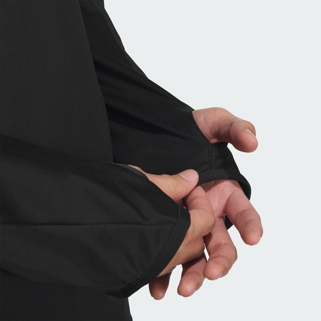 Adidas FW24 Future Style Pre Series Logo Sports Casual Long Sleeve T-Shirt Men Tops Black JN3476