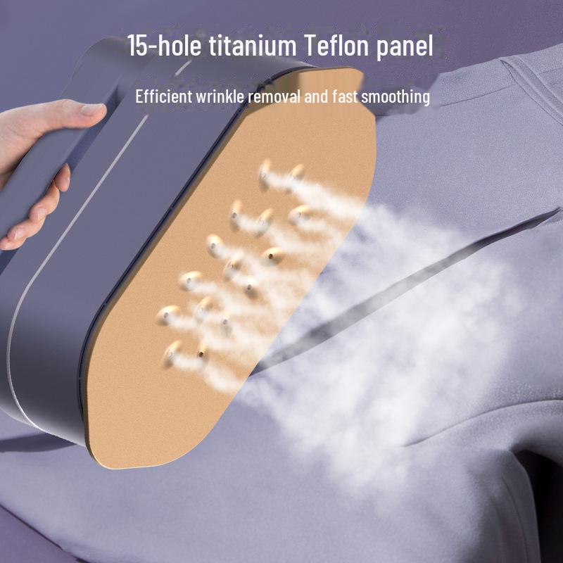 Portable Dual-Use Iron: Digital Display, Folding Handheld Design for Dry/Wet Ironing