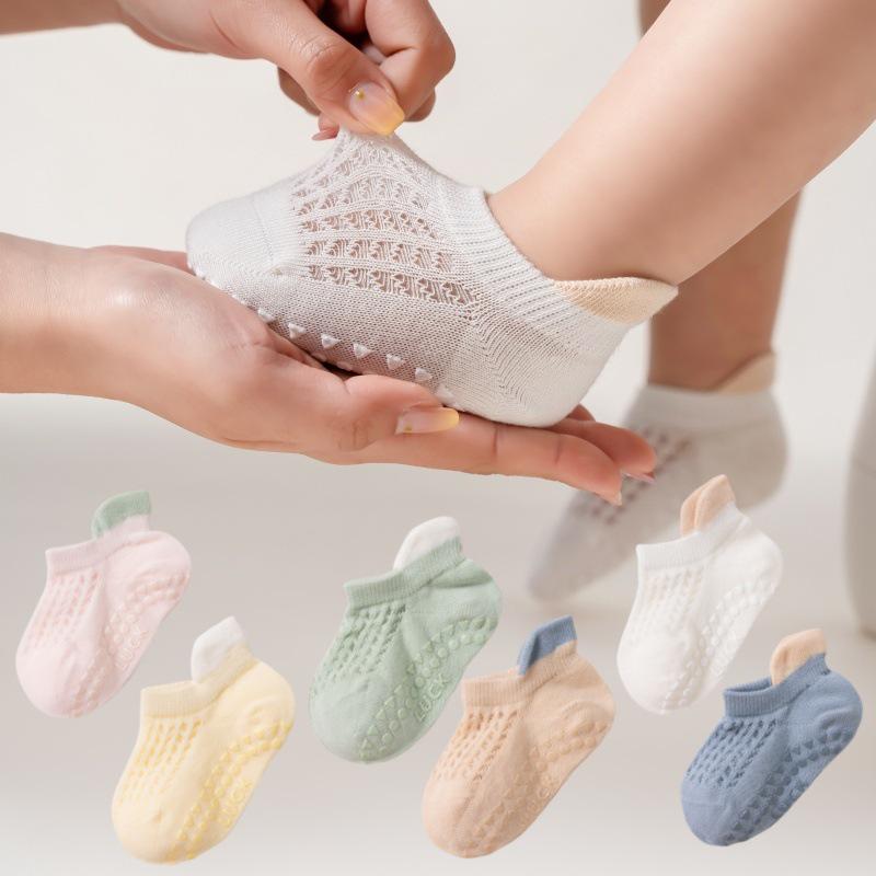 Non-Slip Soft Sole Baby & Toddler Floor Socks for Spring, Summer, Autumn