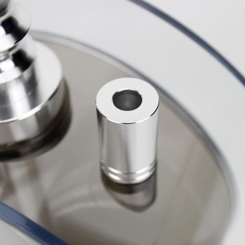 High Quality Acrylic Shisha Water Pipe Shisha Metal Tongs Hookah Single Hose Narguile Chicha Transparent Hookah Set