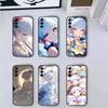 Genshin Impact K-Kamisato A-Ayaka Phone Case Silicone Soft For Samsung Galaxy A73,A72,A71,A70,A53,A52,A51
